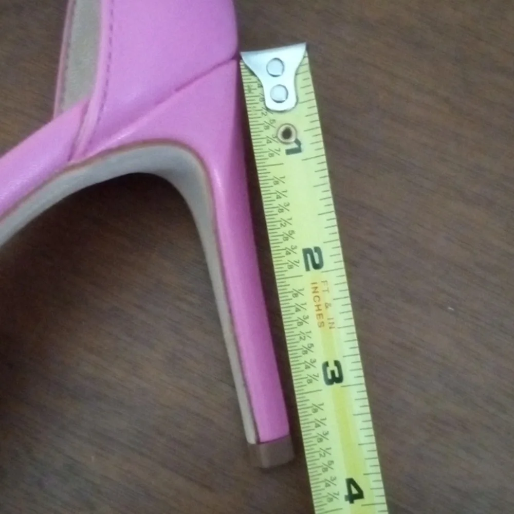 Pink Strappy Heels - Picture 5 of 8